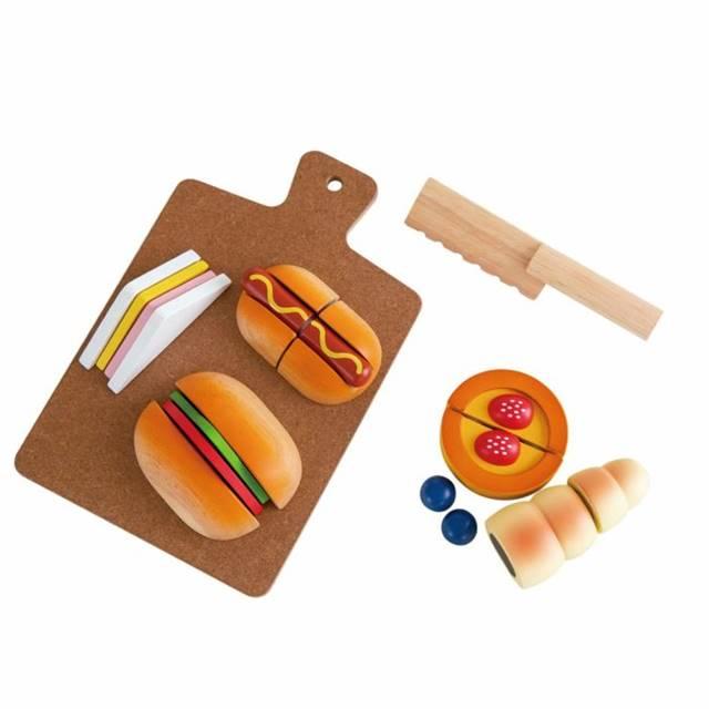 おままごとセット パン屋さんごっご 木のおもちゃ 3歳 4歳 誕生日 プレゼント 森のしあわせパン屋さん | エド・インター | 02