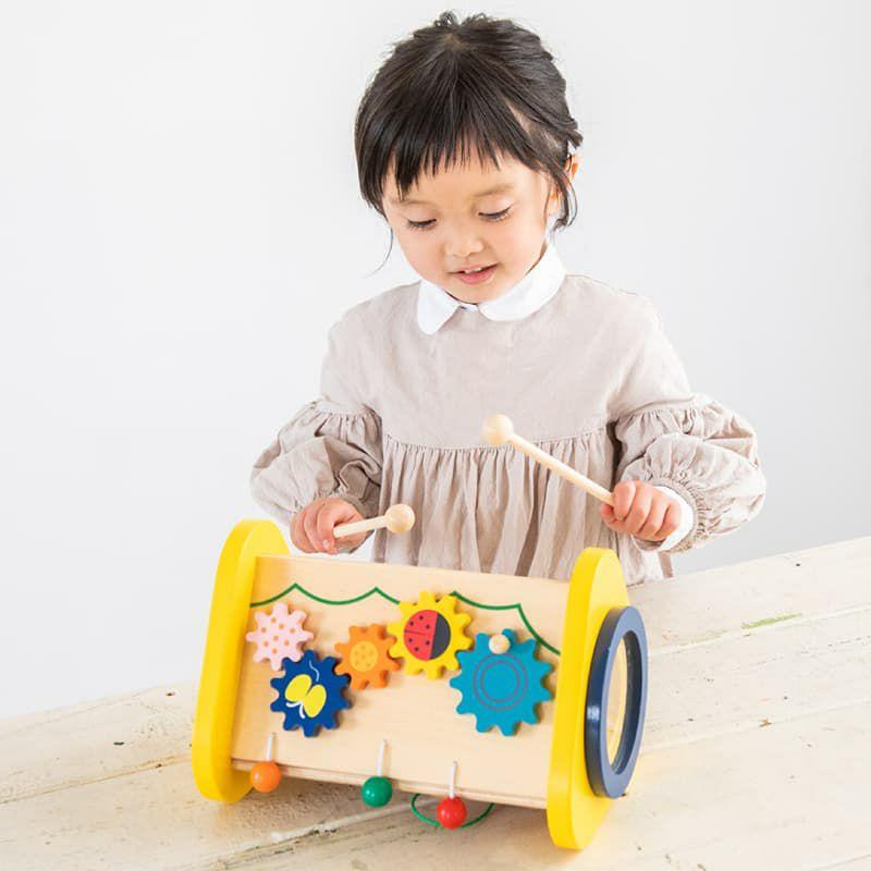 森の音楽会 おもちゃ 楽器 鉄琴 太鼓 子供用 2歳 3歳 知育玩具 誕生日 プレゼント｜mokuguru｜06