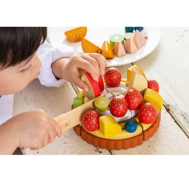 エド・インター おままごと セット ケーキ 木のおもちゃ ケーキ屋さん