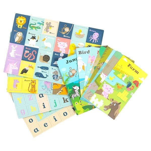 英語 アルファベット 磁石 パズル マグネット 知育玩具 Abcパズル動物の名前 Magnet Animals 木のおもちゃ もくぐるみ Yahoo 店 通販 Yahoo ショッピング