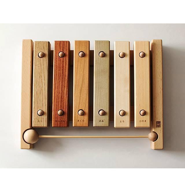 お値下げ！[未使用品] オークヴィレッジ 木琴 小さな森の合唱団　琉球版 木琴 おもちゃ 楽器 子供用 オークヴィレッジ 小さな森の合唱団