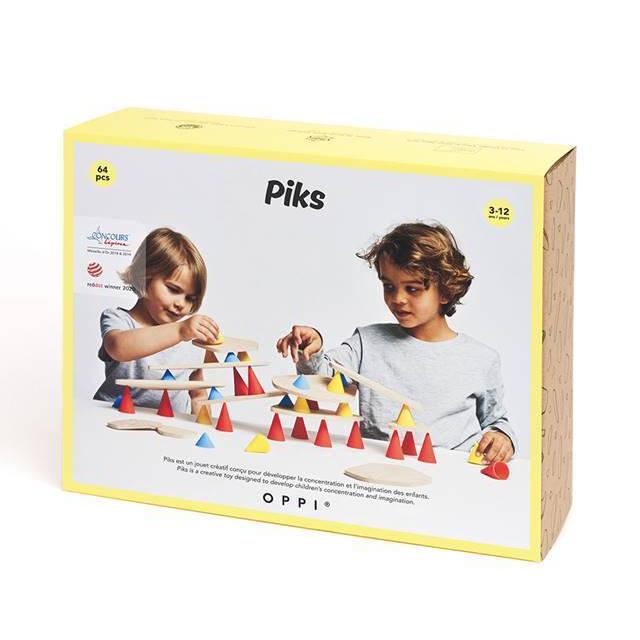 ピクス piks ビッグ・キット 積み木 3歳 4歳 5歳 木おもちゃ 知育玩具 