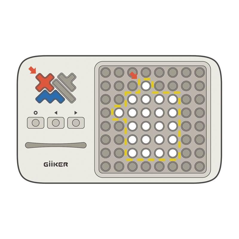 スーパーブロックス ギーカー パズル 知育玩具 脳トレ テトリス 穴埋め