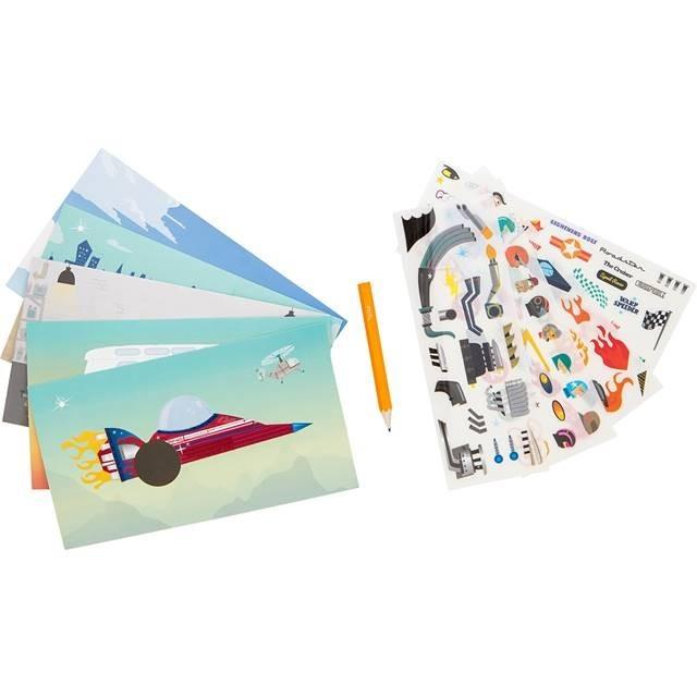 転写シールあそび クリエイトカー おもちゃ 工作 3歳 4歳 5歳 男の子 誕生日 プレゼント Transfermagic Car 木のおもちゃ もくぐるみ Yahoo 店 通販 Yahoo ショッピング