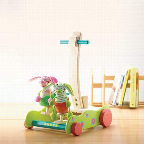 ホッピング バニーウォーカー 赤ちゃん 手押し車 カタカタ 出産祝い 1歳 誕生日 プレゼント Tyww1217 木のおもちゃ もくぐるみ Yahoo 店 通販 Yahoo ショッピング