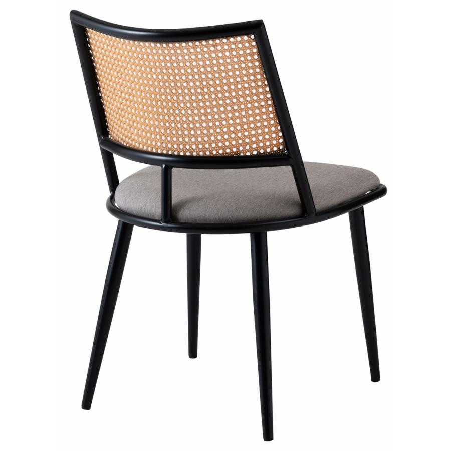 東谷 配送無料 ラタンチェア W490 D570 H780 ダイニングチェア