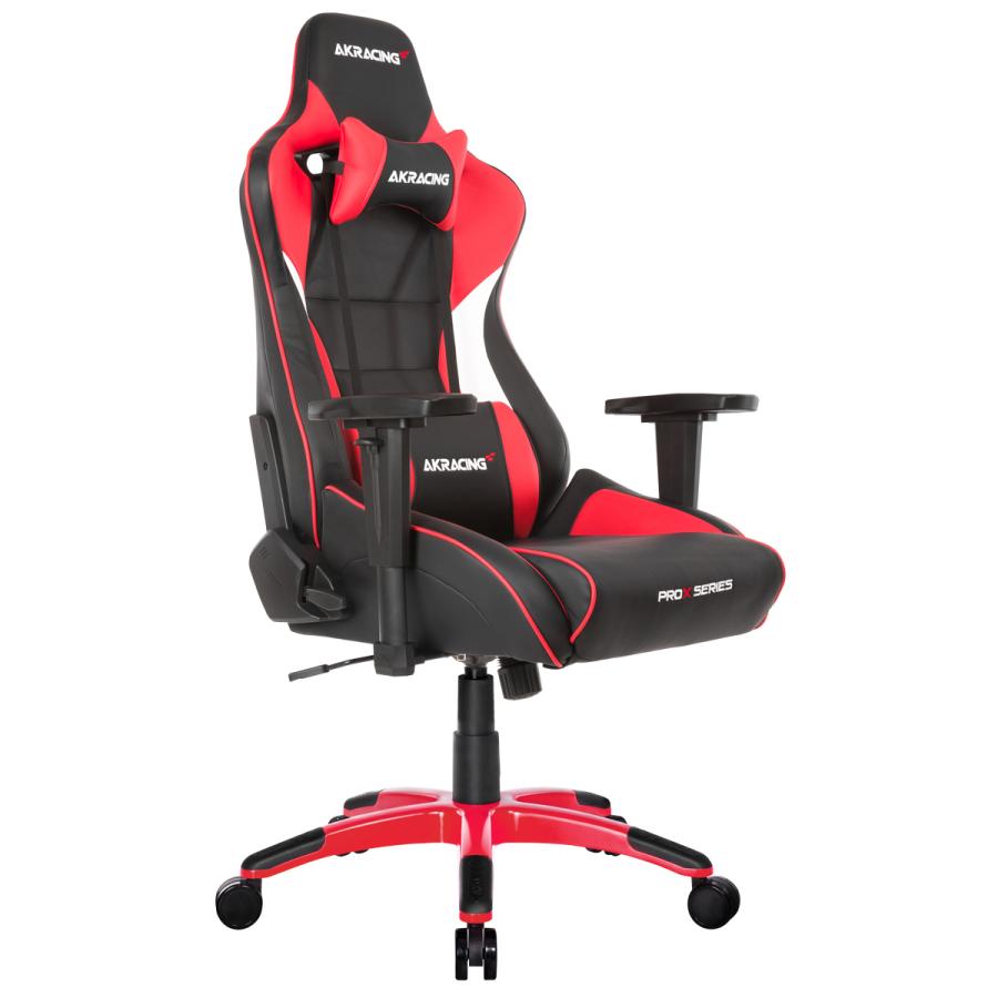 ゲーミングチェア AKRacing Pro-X V2 オフィスチェア パソコンチェア デスクチェア 椅子 いす 肘付き PUレザー リクライニング テレワーク 在宅勤務の画像