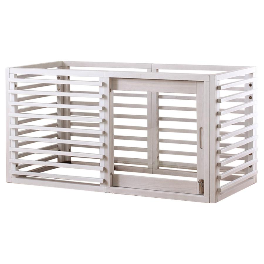 ワンケージプラス Lサイズ W1200 D600 H600 ペット用 ケージ ルーバー