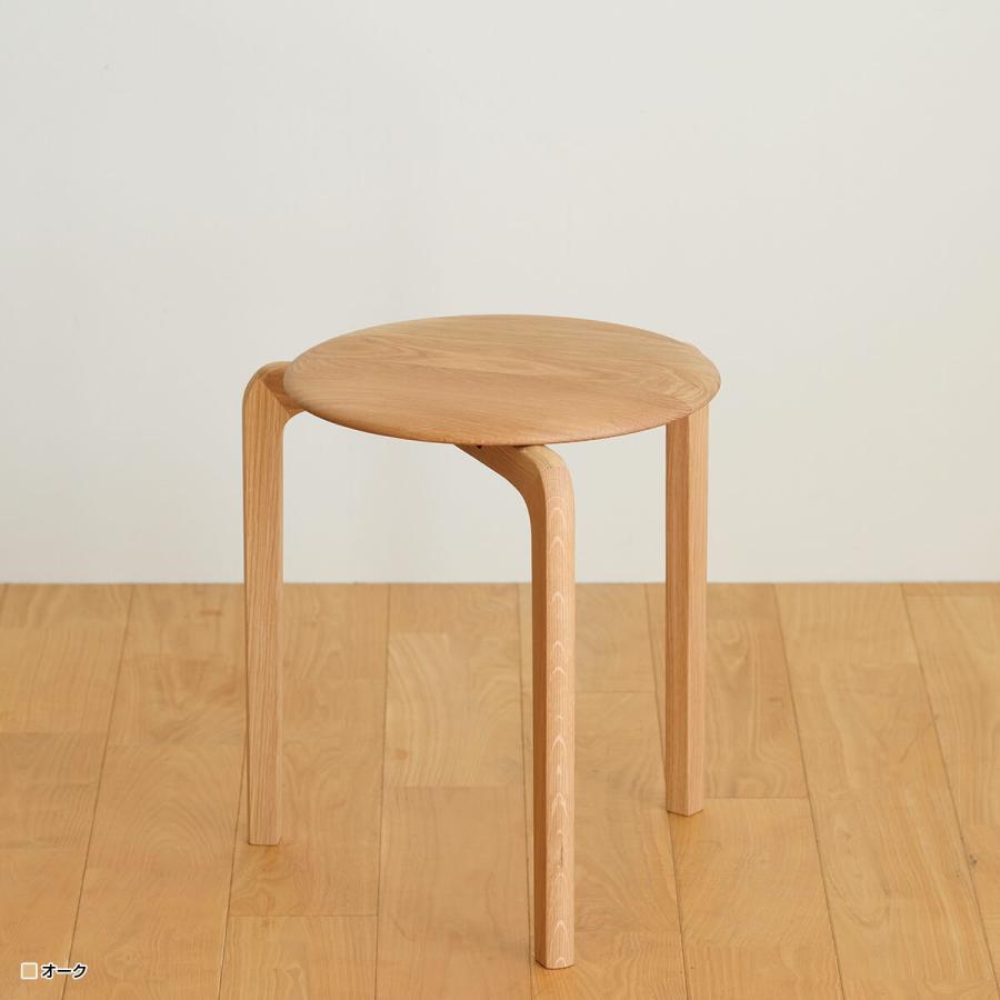 スツール 椅子 チェア 無垢材 天然木製 チェリー オーク