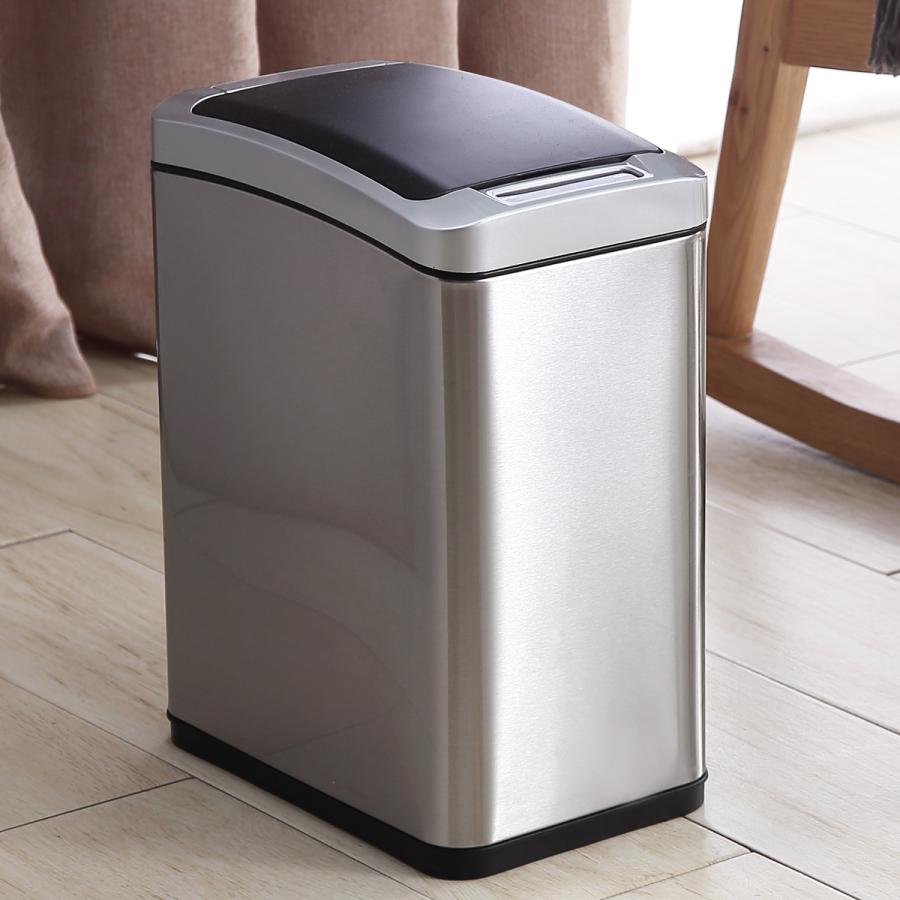 ゴミ箱 ダストボックス センサー式 自動開閉 蓋付き ステンレス 8L 