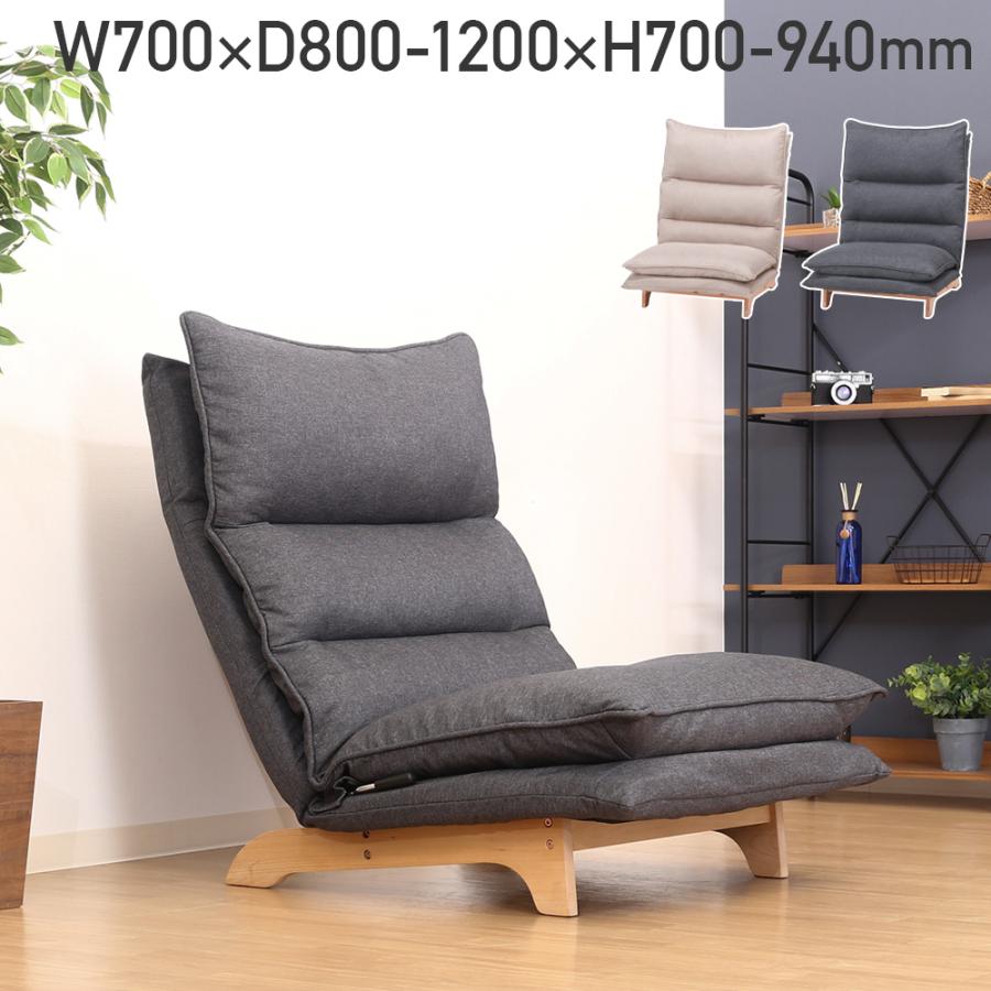 ダブルクッション座椅子 フィット2 1P W700 D800-1200 H700-940