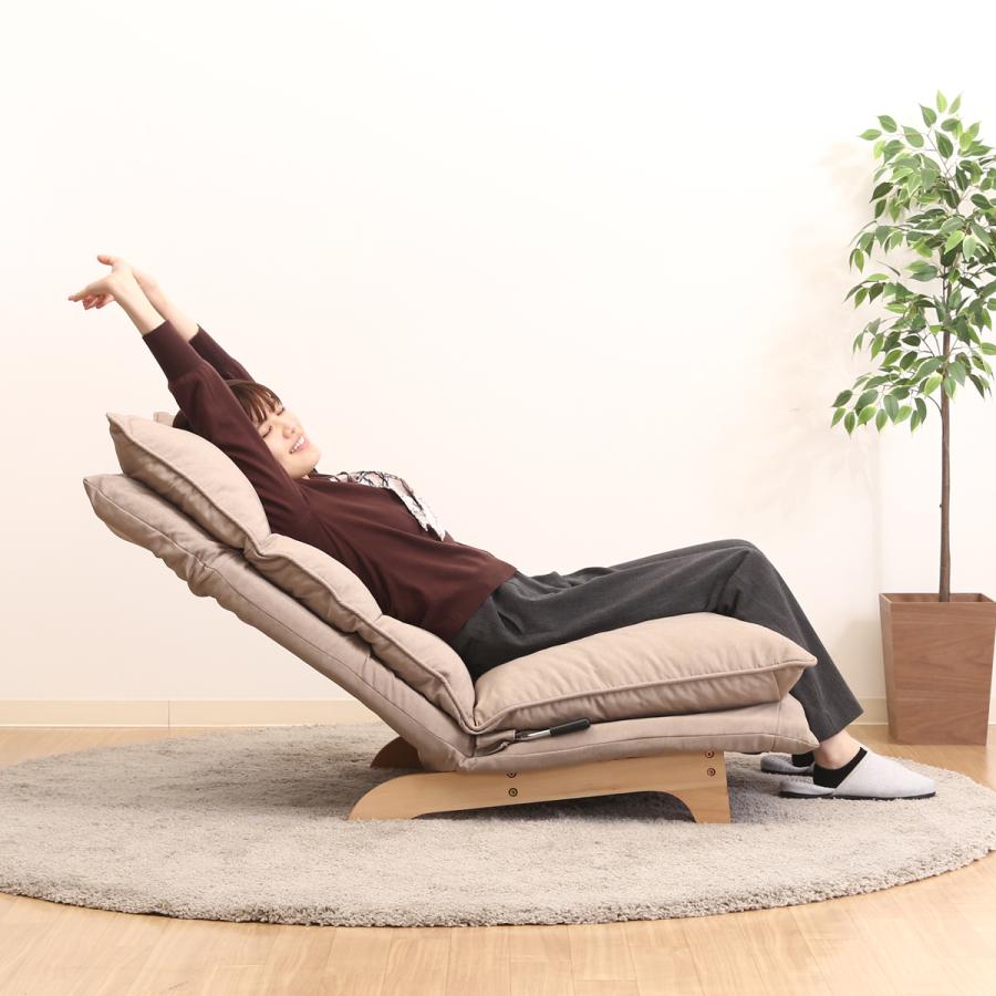 ダブルクッション座椅子 フィット2 1P W700 D800-1200 H700-940