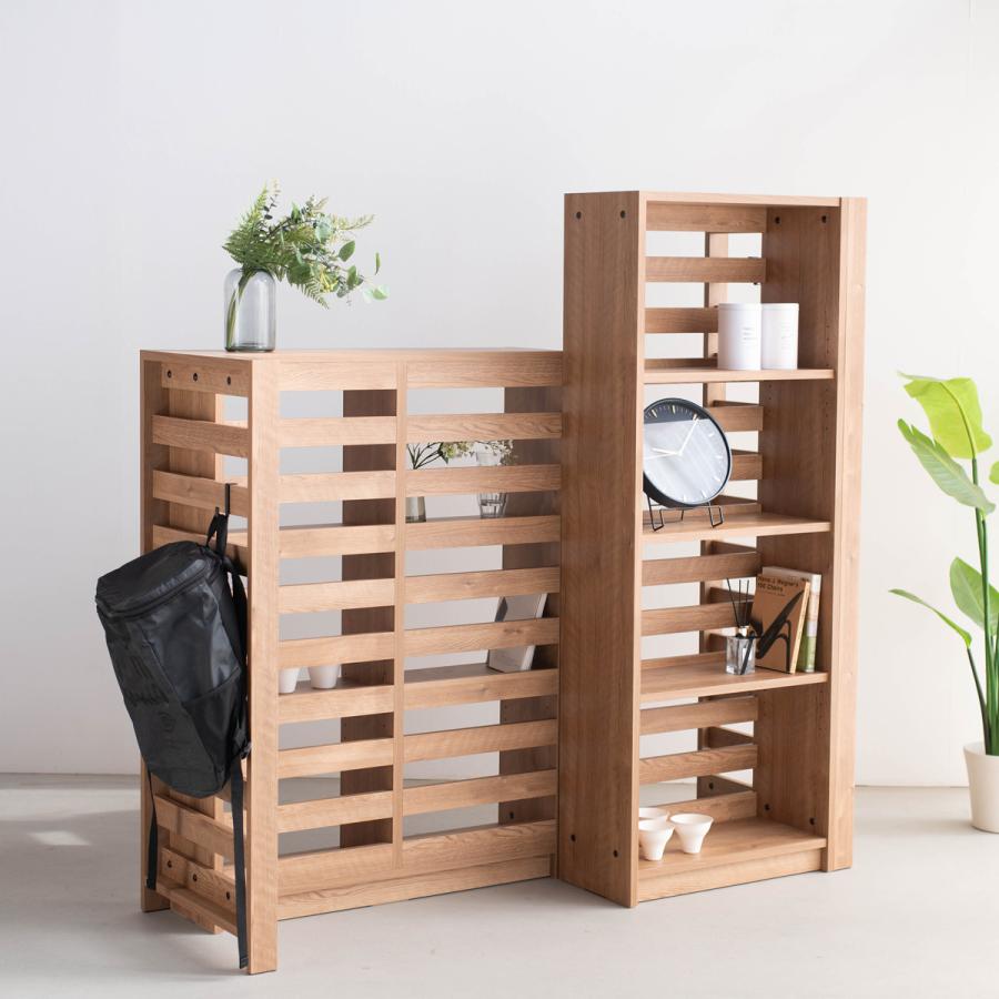 吉川木工 配送設置無料 パーテーションシェルフ W660 D540/290 H1600