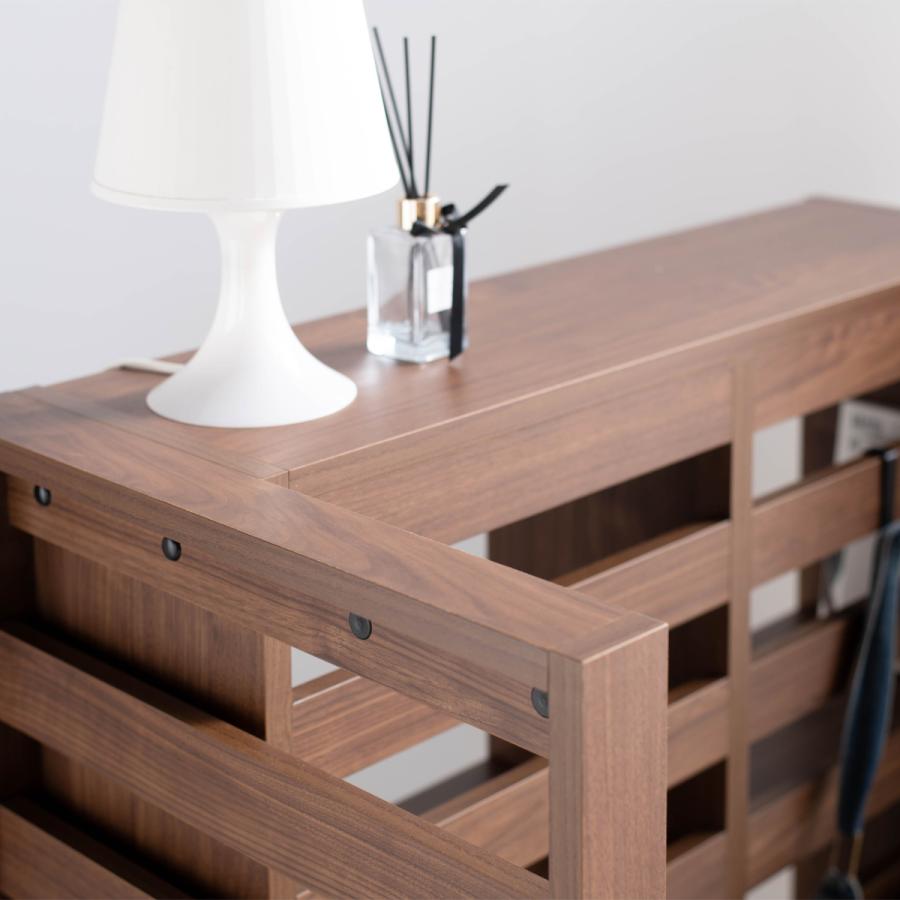 吉川木工 配送設置無料 パーテーションシェルフ W660 D540/290 H1600