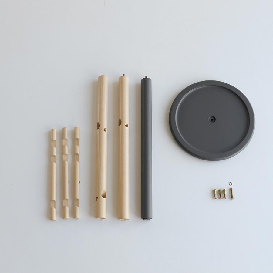 ビースリー ハンガー W344 D337 H1692 衣類収納 木製収納家具 木製家具 天然木 簡単組立 高さ調節可能 玄関 リビング 子ども ...