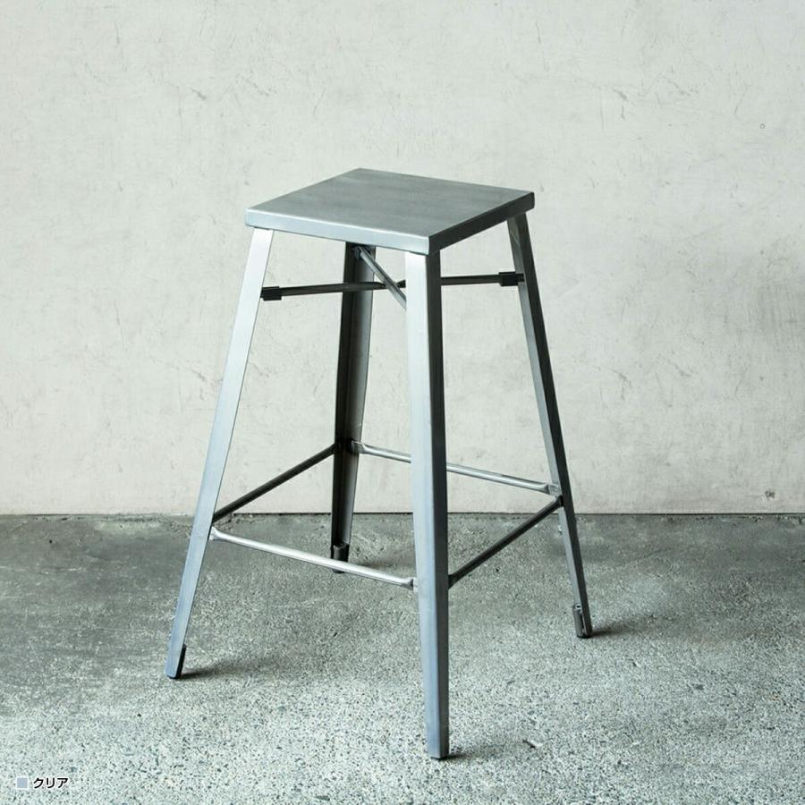 岩附 カウンターチェア ハイチェア 椅子 いす スチール 完成品 H700 足
