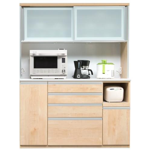 カップボード キッチンボード 食器棚 キッチン収納 幅149.5cm 大川家具