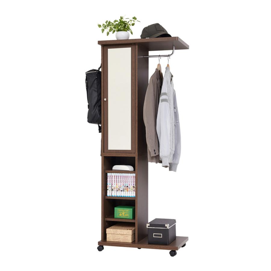 ハンガーラック ハンガーミラー POCO ハンガーラック ハンガーミラー POCO（ スタンドミラー 姿見