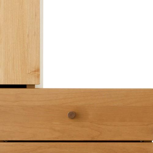 サイドボード 幅115 ワイド OSLO 大川家具 国産 日本製 木製 リビング