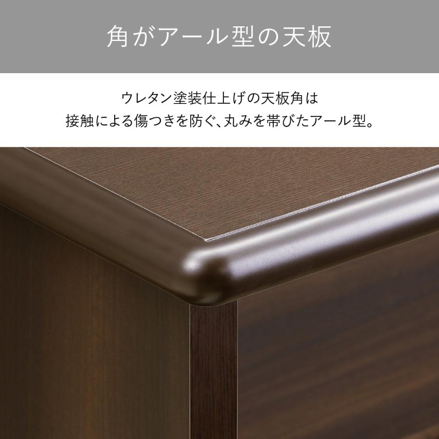 【良品】北海道民芸家具　机　社長机　家具　テーブル　デスク　片袖机 役員用平デスク 幅160 大川家具 日本製 平袖机 事務机 社長机 役員机