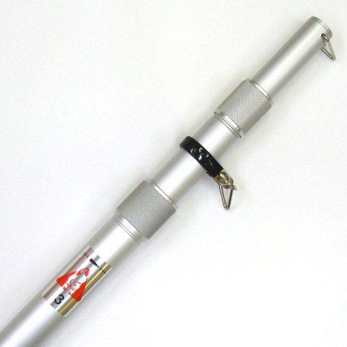 アルミポール 旗 3m 伸縮式3段　2本セット 旗用 伸縮アルミポール 3m 3段伸縮 各種旗・幕・こいのぼり