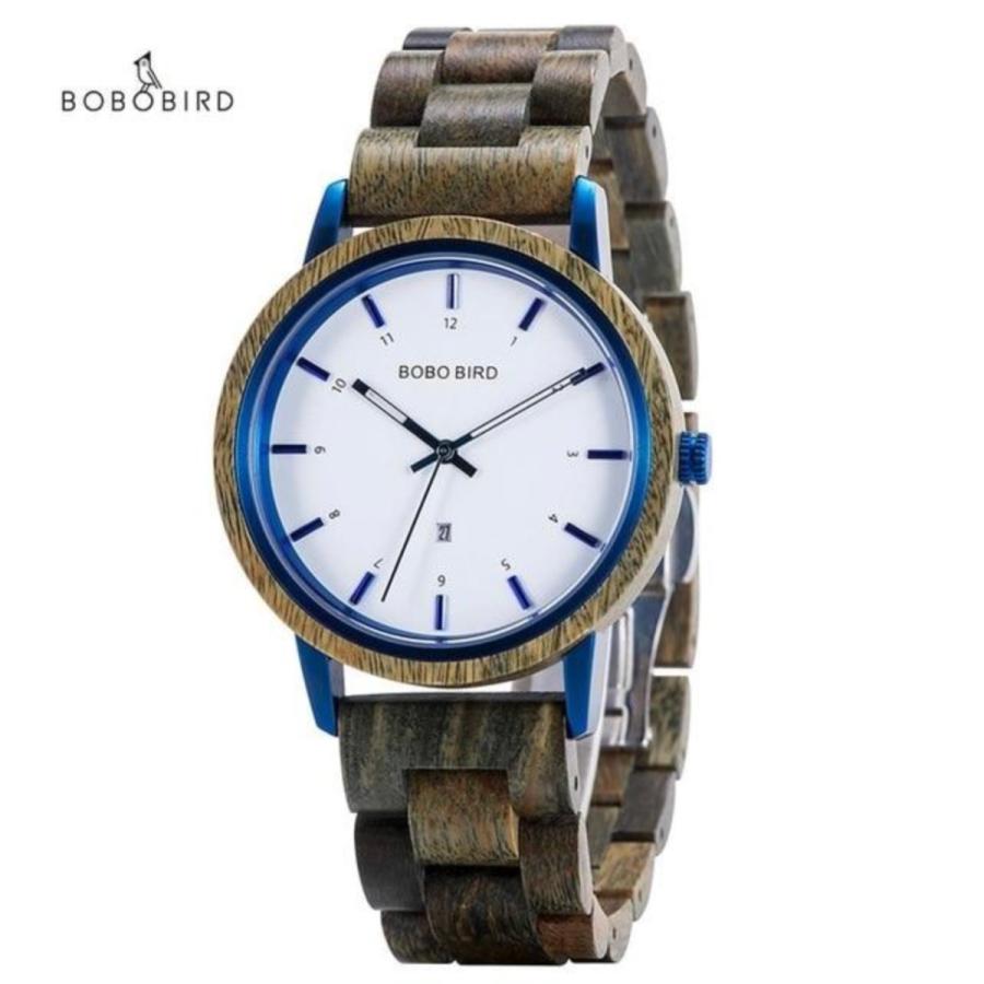 BOBO BIRD 木製腕時計 GT022 メンズ ウィメンズ ユニセックス ナチュラル ボボバード ギフトボックス付｜mokume｜03