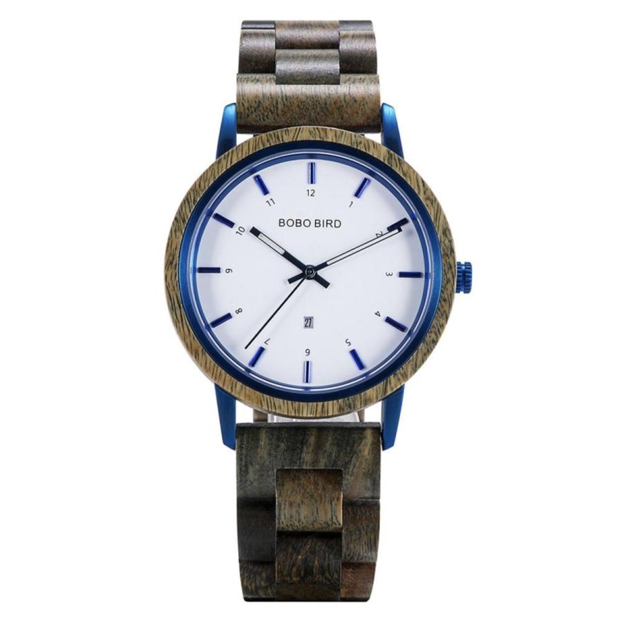 BOBO BIRD 木製腕時計 GT022 メンズ ウィメンズ ユニセックス ナチュラル ボボバード ギフトボックス付｜mokume｜06
