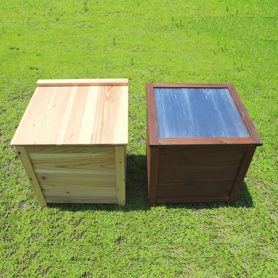 【全国補助金実績多数】ベランダに置けるおしゃれな木製コンポストボックス（消滅型 キエーロ式） 手作り なまごみ処理容器 消滅型