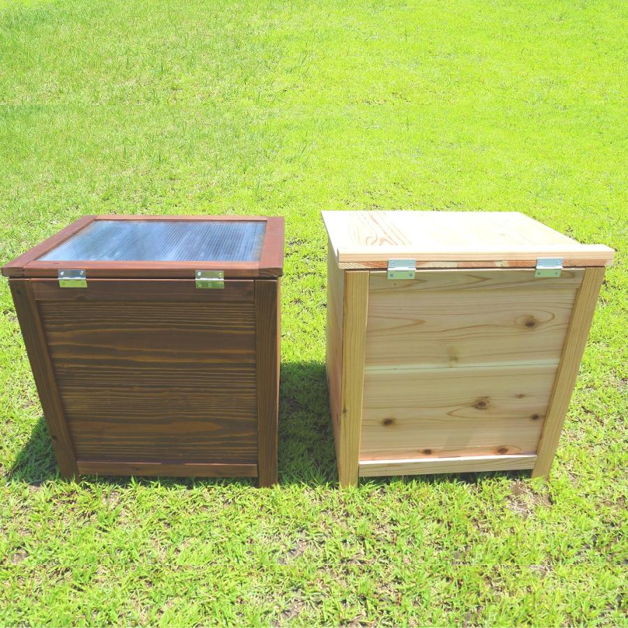 【全国補助金実績多数】ベランダに置けるおしゃれな木製コンポストボックス（消滅型 キエーロ式） 手作り なまごみ処理容器 消滅型