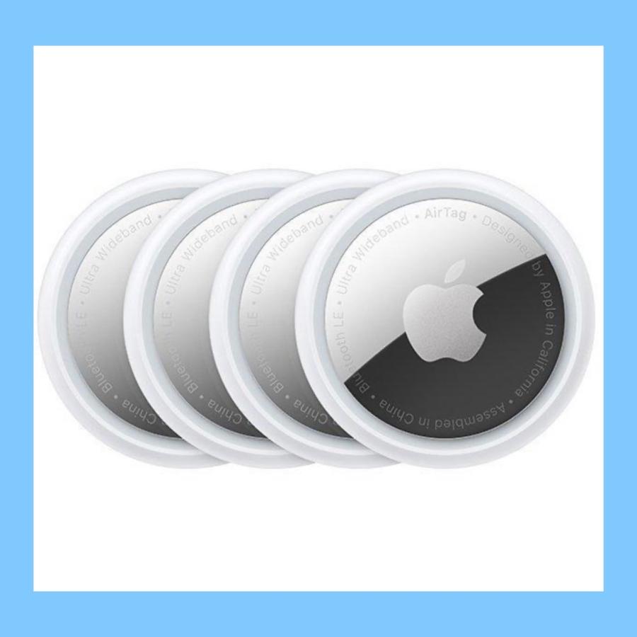 Apple AirTag 本体 アップル エアタグ 4個セット : 4549995106589-4  