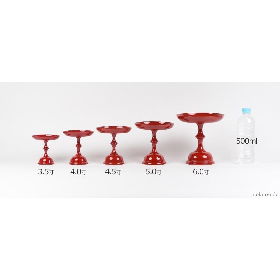 仏具 高月 朱塗 5.0寸 単品(高坏 仏壇用 伝統仏具 国産品 中京 仏具 高月 朱塗 5.0寸 単品(高坏 仏壇用 伝統仏具 国産品 中京