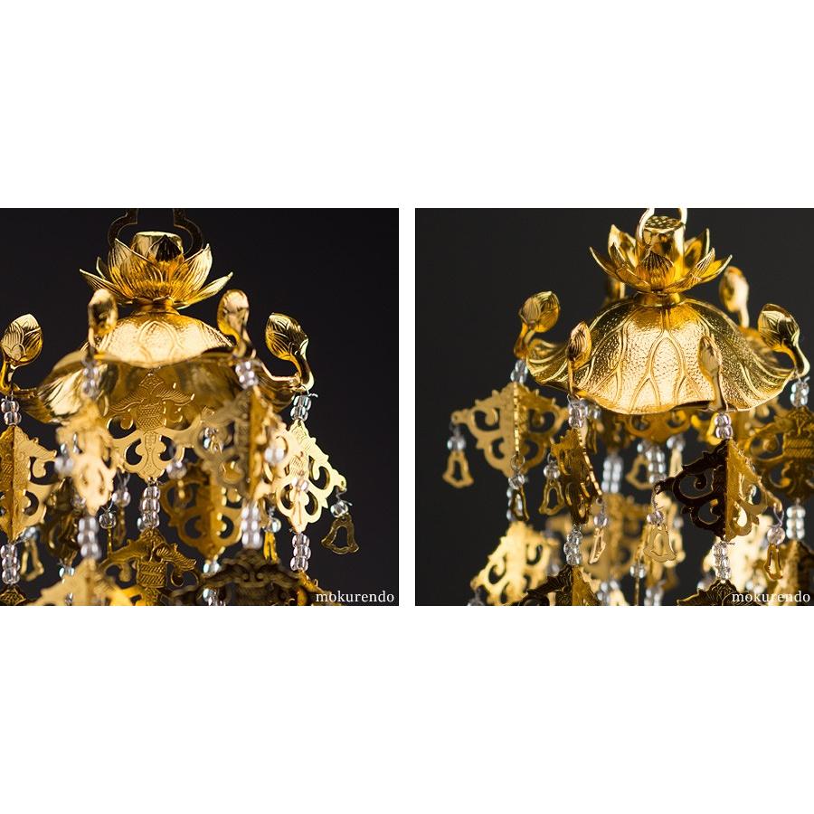 仏具 瓔珞 大サイズ 5号 白玉 アルミ製 一対 (ヨーラク よう 仏具 瓔珞 大サイズ 5号 白玉 アルミ製 一対 (ヨーラク よう
