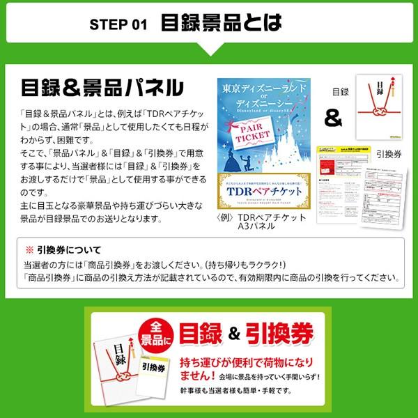 P10倍 二次会 景品 ナガシマスパーランド ペアチケット 単品 目録 A3パネル QUO千円｜mokuroku｜02