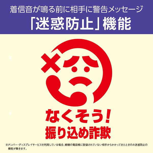 Panasonic 子機2台 親機受話器コードレスタイプ パナソニック 留守番