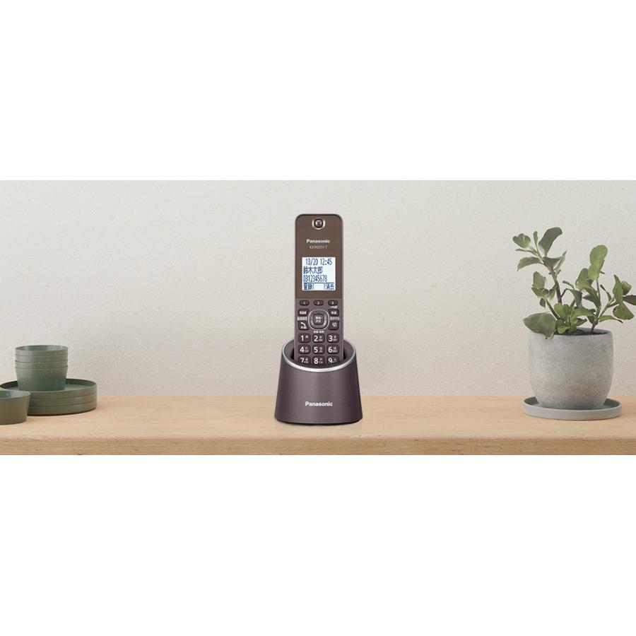 Panasonic パナソニック 子機5台 電話機 省スペース設計 迷惑