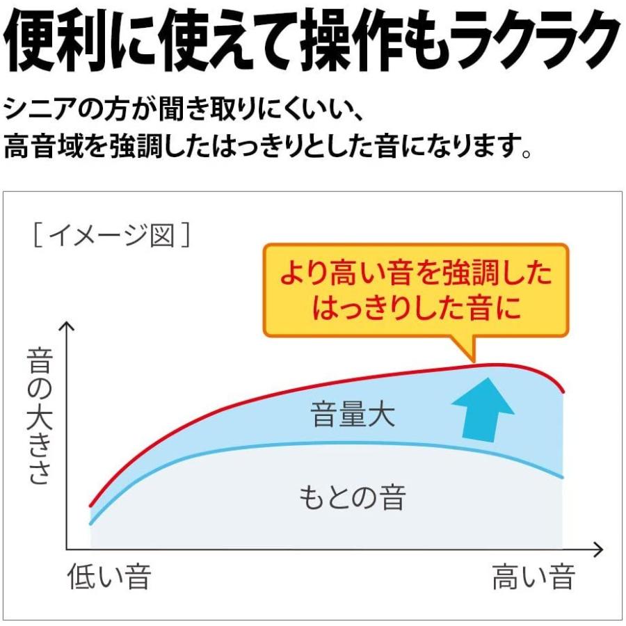 シャープ 電話機 コードレス 子機1台付き JD-AT90CL 詐欺対策機能 見守り機能搭載 大画面＆フラッシュランプ搭載　ナンバーディスプレイ｜mokus｜05