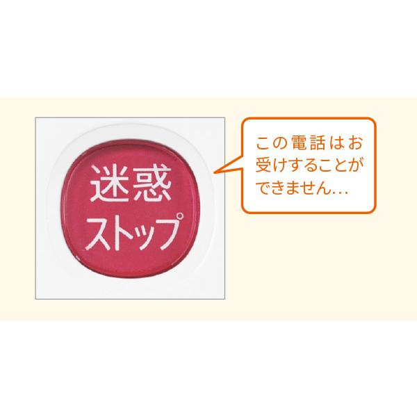 シャープ 電話機 コードレス 子機1台付き JD-AT90CL 詐欺対策機能 見守り機能搭載 大画面＆フラッシュランプ搭載　ナンバーディスプレイ｜mokus｜06