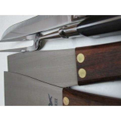 鉄板ステーキプロ用、ナイフ１、フーシェット１、ステーキ用返し2本、業務用、鉄板職人専用