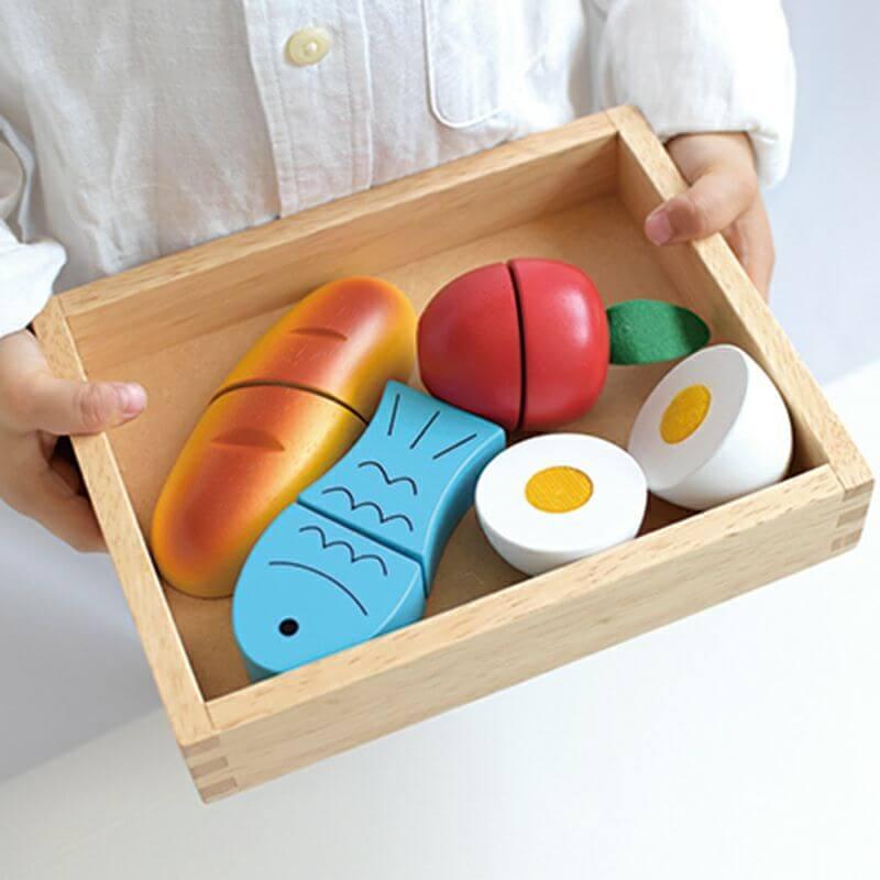はじめてのおままごとセット First Little Chef  おままごと セット 木製 木のおもちゃ 知育 玩具 ごっこあそび | エド・インター | 01