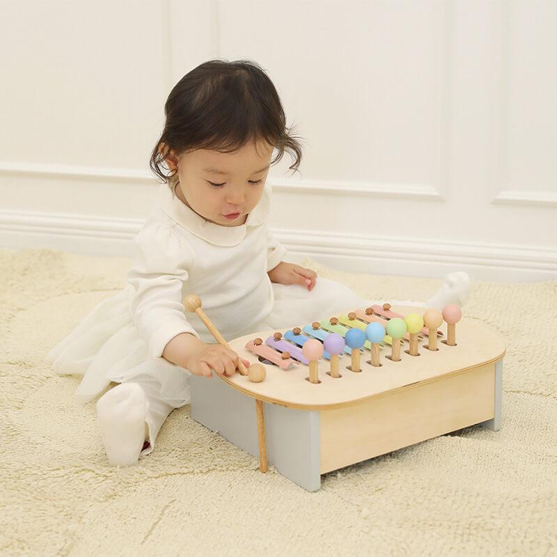 Sweet Melody Maker 木製 木のおもちゃ　知育 玩具 楽器 木琴 Amazon | スウィートメロディーメーカー Sweet Melody Maker 木製 木の