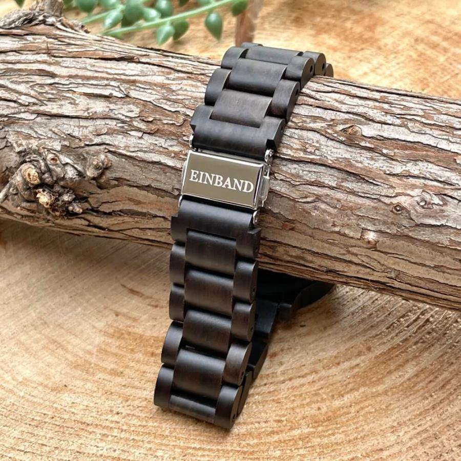 Reise Sandalwood 木製 腕時計 40mm EINBAND アインバンド サンダルウッド メンズ クォーツの画像