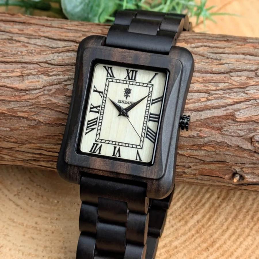 腕時計 木製 メンズ ブランド Licht Sandalwood メイプルウッド文字盤