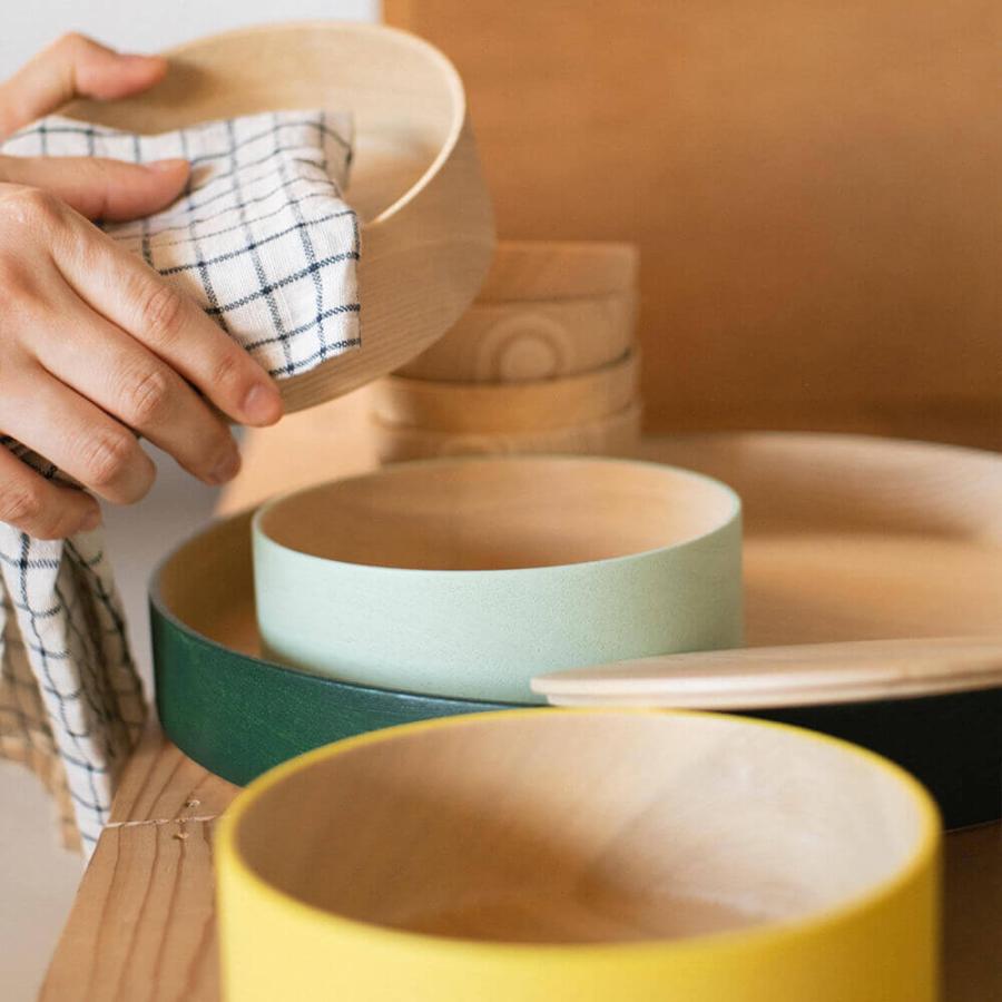 木製小物入れ山中漆器