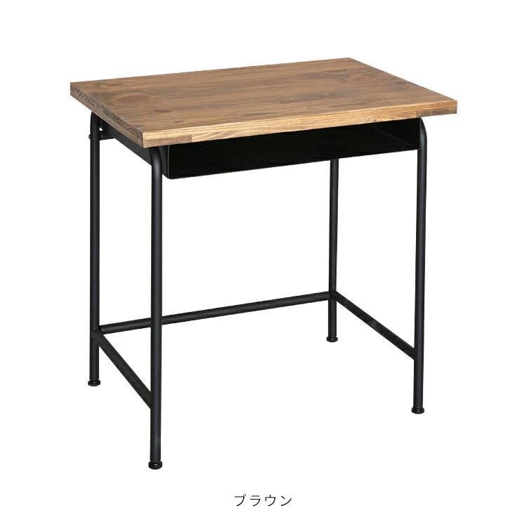 パソコンデスク 幅70cm 奥行き50cm 天然木 無垢材 パイン材 デスク PC