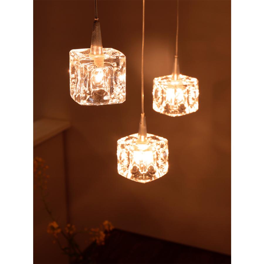 ペンダントライト 3灯 おしゃれ 照明 天井照明 リビング ダイニング 照明器具 電気 寝室 かわいい ベッドルーム 新生活 間接照明 ガラスキューブハロゲン A01cc 405 インテリアと雑貨のお店 モリーフ 通販 Yahoo ショッピング