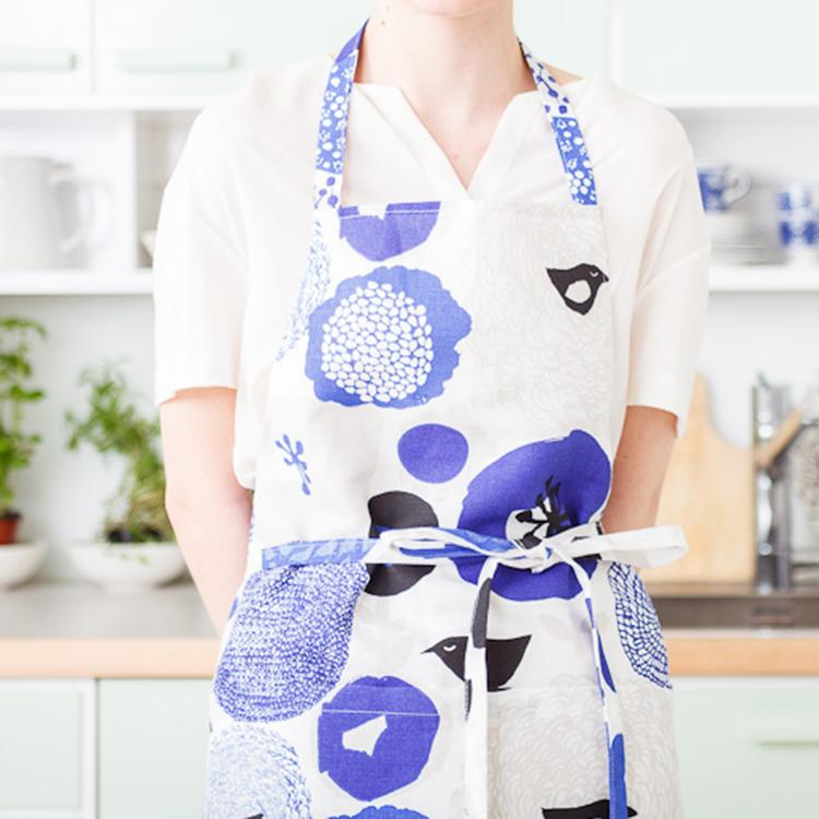 エプロン テキスタイル 北欧 パターン レディース 女性 布 布地 おしゃれ かわいい フィンランド ヘルシンキ キッチン 家事 母の日 Kauniste カウニステ B49ap005 インテリアと雑貨のお店 モリーフ 通販 Yahoo ショッピング