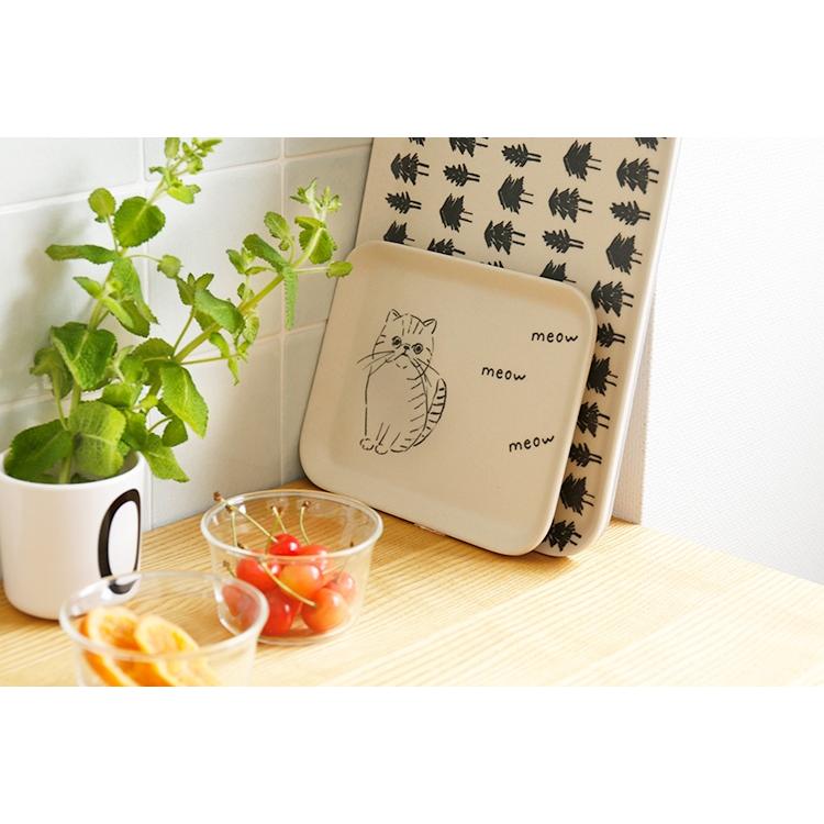 ミニトレイ 北欧 トレー おぼん 山鳩舎 トレイ キッチン 雑貨 シンプル カフェ風 おしゃれ かわいい 可愛い ネコ 白 猫 ねこ イラスト ホワイト みやぎちか B81cs027 インテリアと雑貨のお店 モリーフ 通販 Yahoo ショッピング