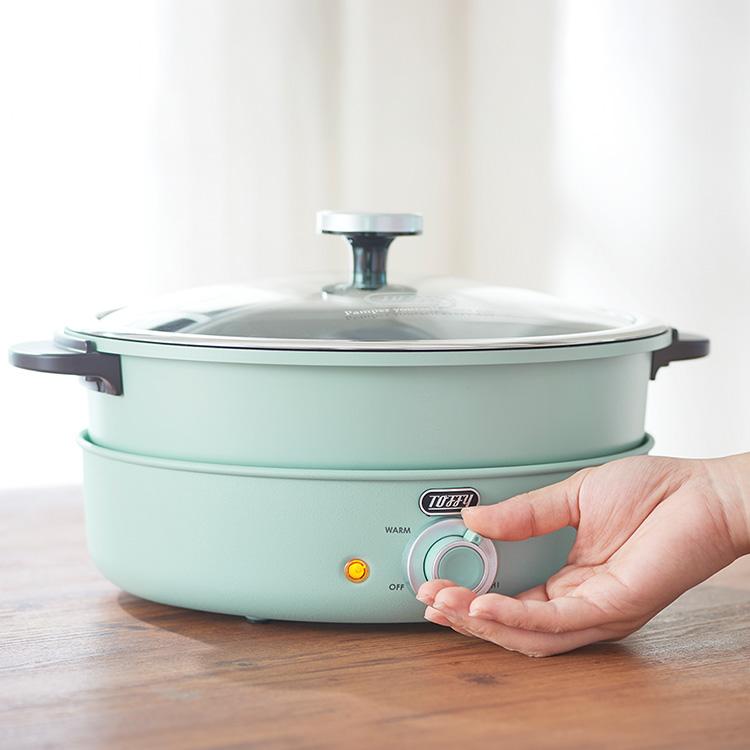 Toffy 電気グリル鍋 K-HP2 トフィー グリル鍋 電気 卓上 たこ焼き 火鍋