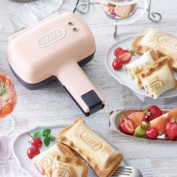 ハーフホットサンドメーカー Toffy 耳まで焼ける かわいい キッチン おしゃれ家電 人気 ホットサンド サンドイッチ 朝食 軽食 朝ごはん スイーツ おやつ B97hs3 インテリアと雑貨のお店 モリーフ 通販 Yahoo ショッピング