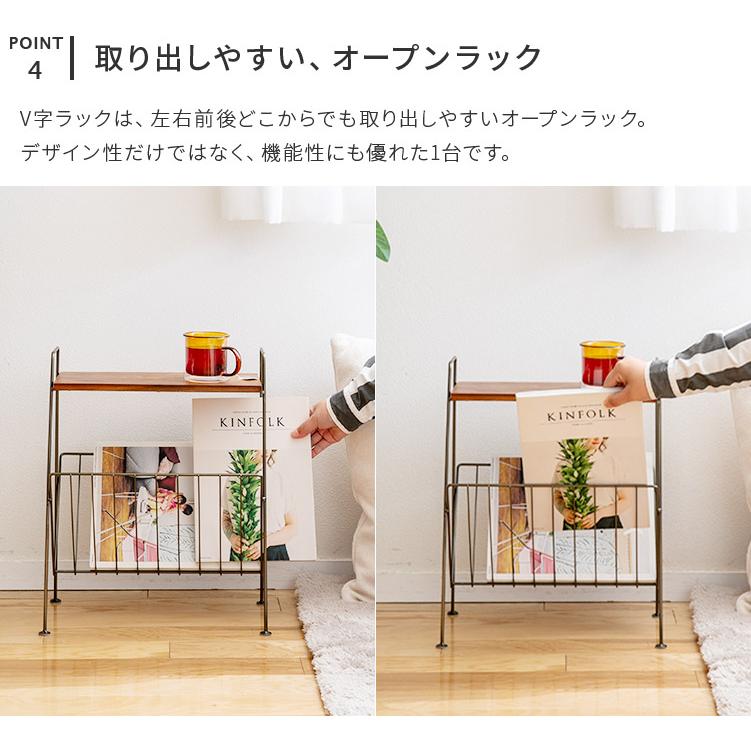 サイドテーブル おしゃれ アンティーク ナイトテーブル スリム